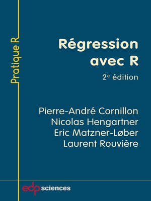 cover image of Régression avec R--2e édition